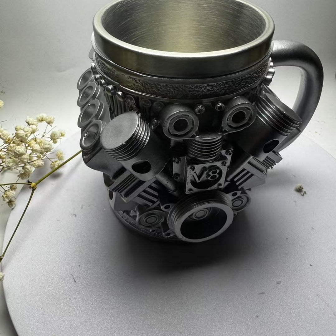 Mechanical Engine Design Mug Kalsten