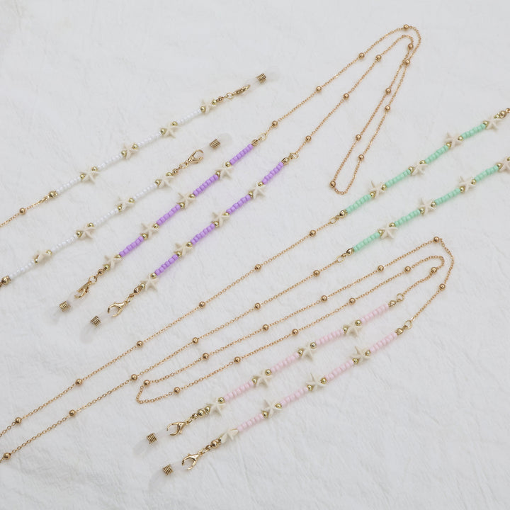 Beach-Inspired Beaded Eyewear Chain Kalsten