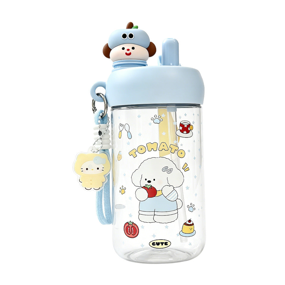 Unisex water bottle with cheerful Christmas design Kalsten