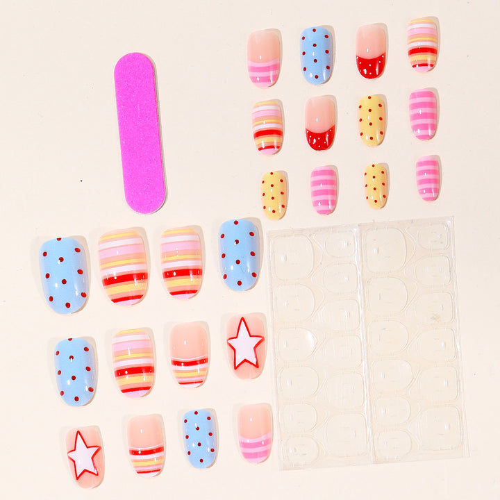 Playful Decorative Nail Art Set Kalsten