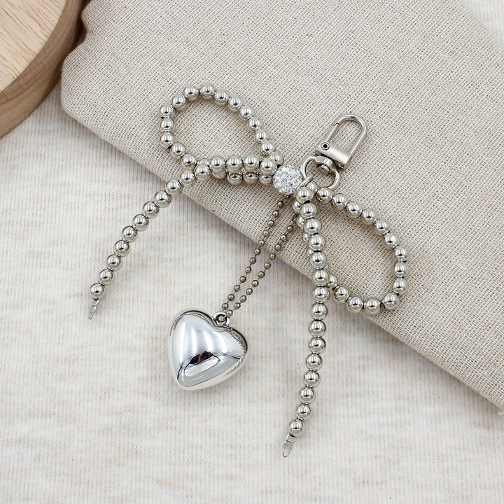 Elegant Pearl Bow Keychain Kalsten
