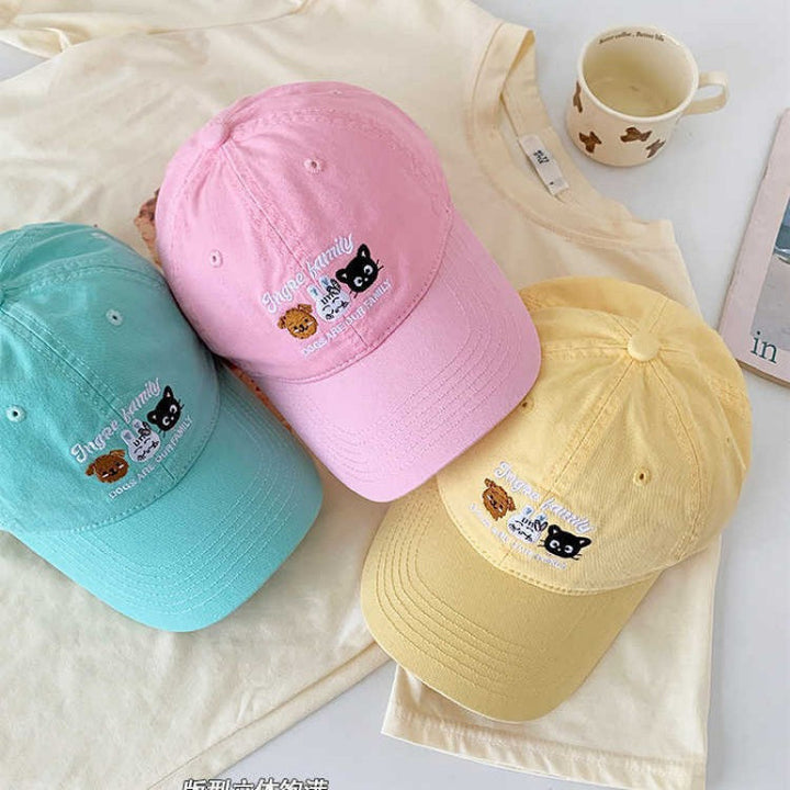 Women's Cute Animal-Embroidered Baseball Cap Kalsten