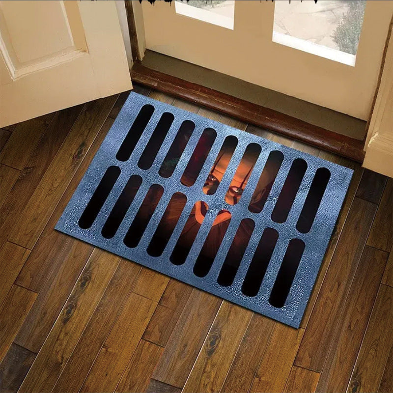 Horror-Themed Decorative Entry Mat
