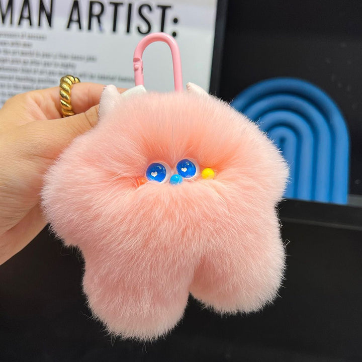 Cute Plush Fur Climbing Keychain Kalsten