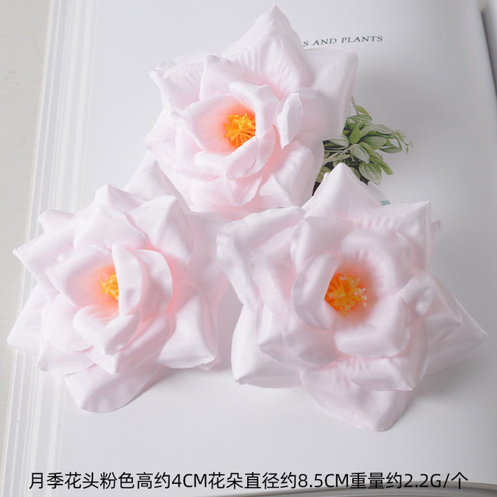 Floral Accent  Hair Clips
