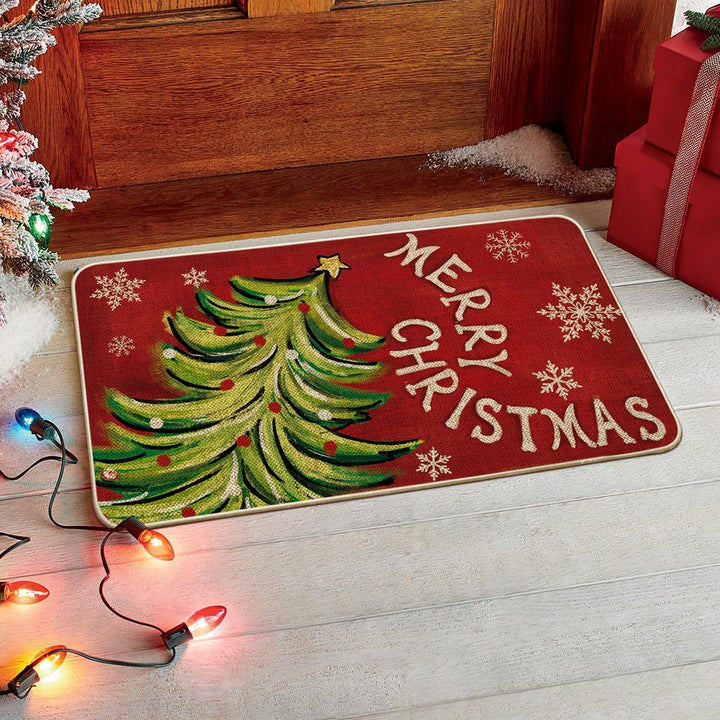 Festive Holiday Door Mat Kalsten