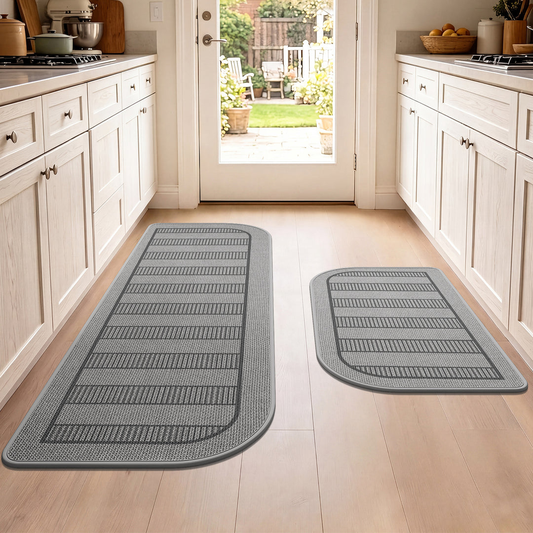 Durable Non-Slip Kitchen Comfort Mat Set