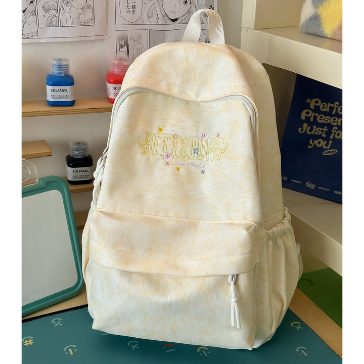 Casual Canvas Backpack with Keychain Kalsten
