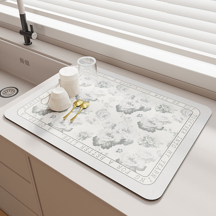 Floral-Patterned Kitchen Placemats