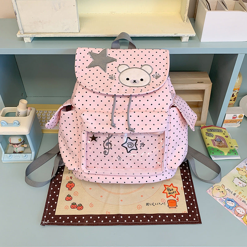 Cute Character Padded Backpack Kalsten