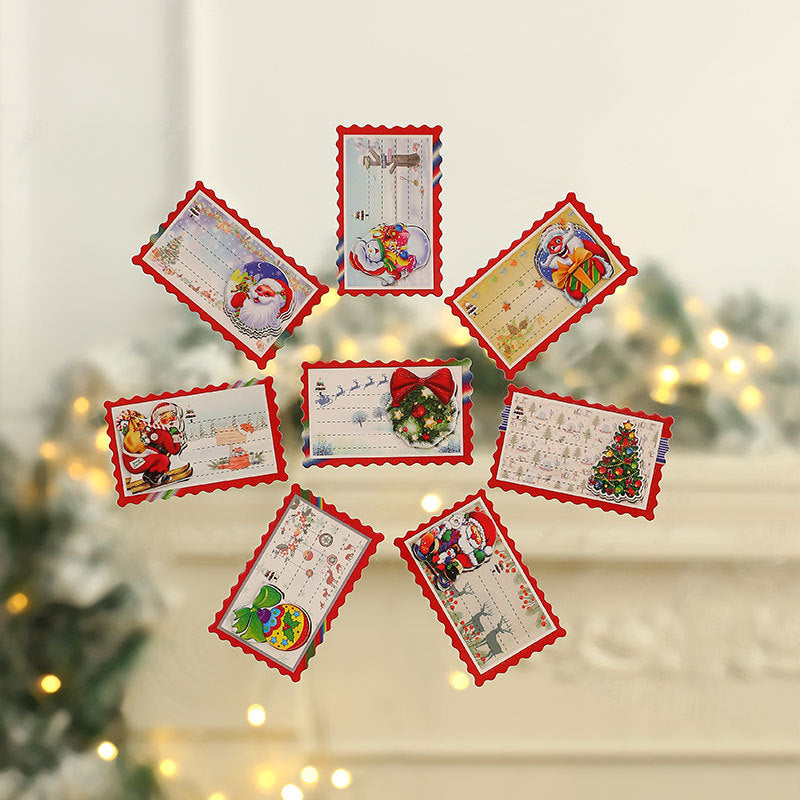 Holiday Greeting Card Stickers Kalsten