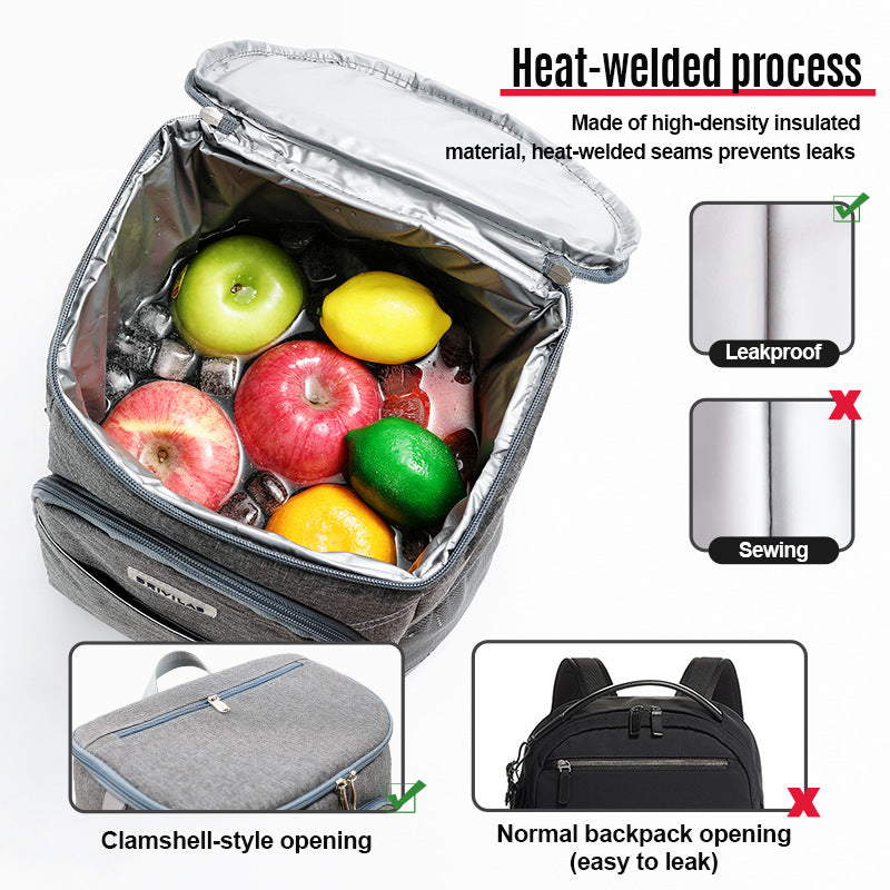 Versatile Insulated Backpack Cooler Bag Kalsten