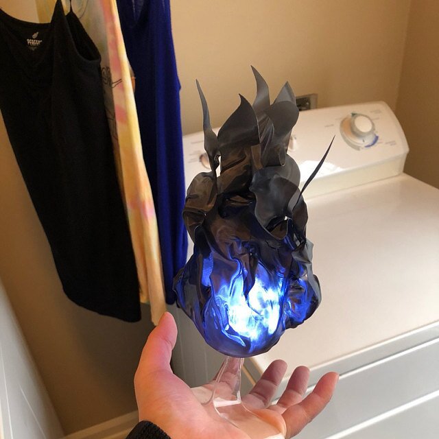 Decorative LED Flame Sculpture