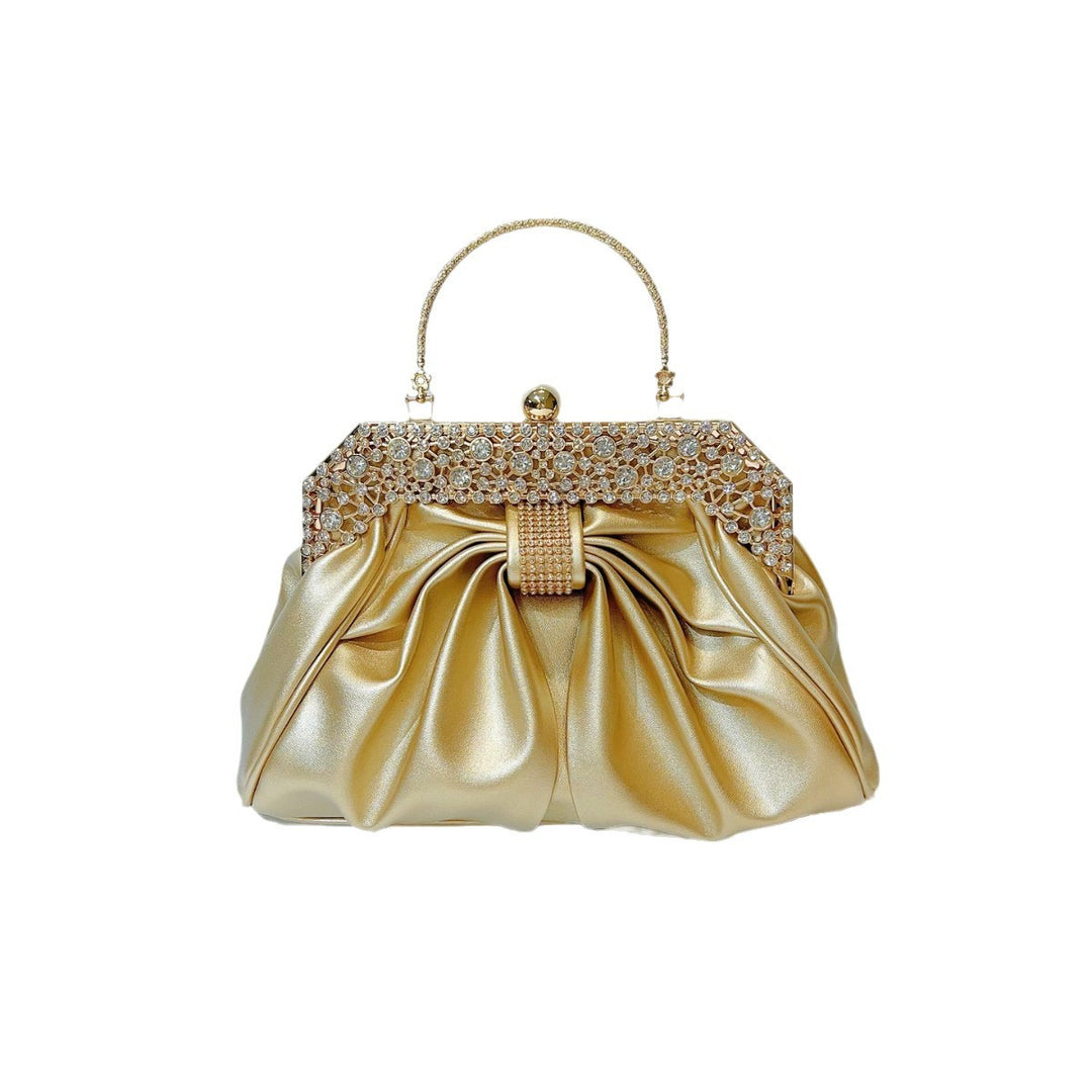 Luxurious Satin Evening Handbag