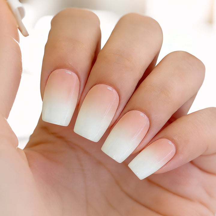 Premium Natural Finish Press-On Nail Set Kalsten