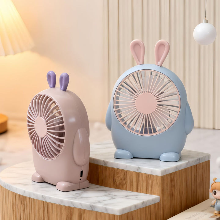 Ladies handheld fan with cute animal design Kalsten