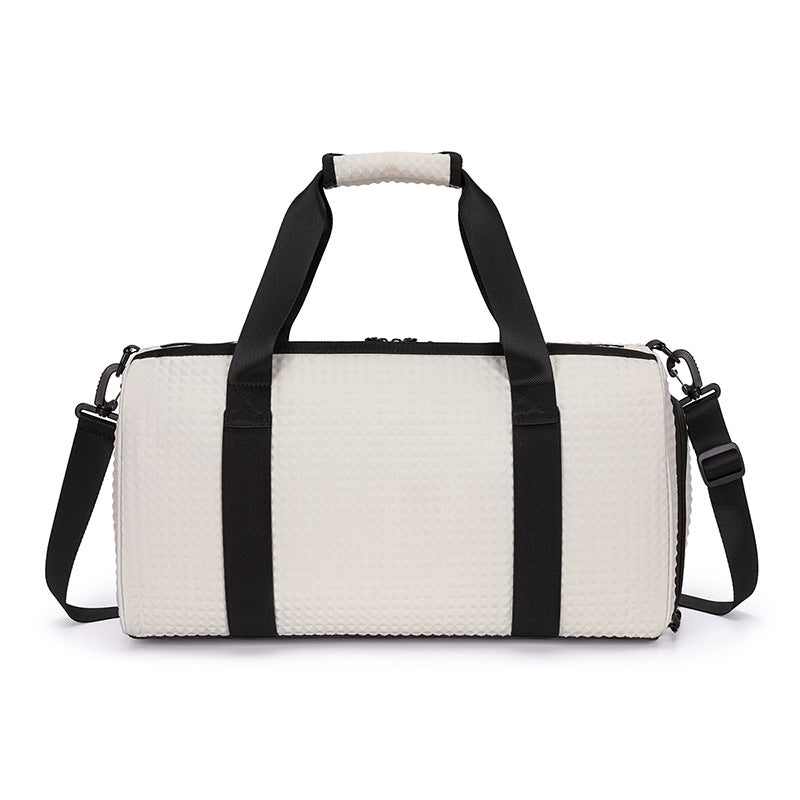Textured Utility Duffel Bag Kalsten