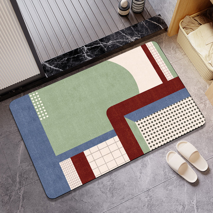 Non-Slip Modern Bath Mat Kalsten