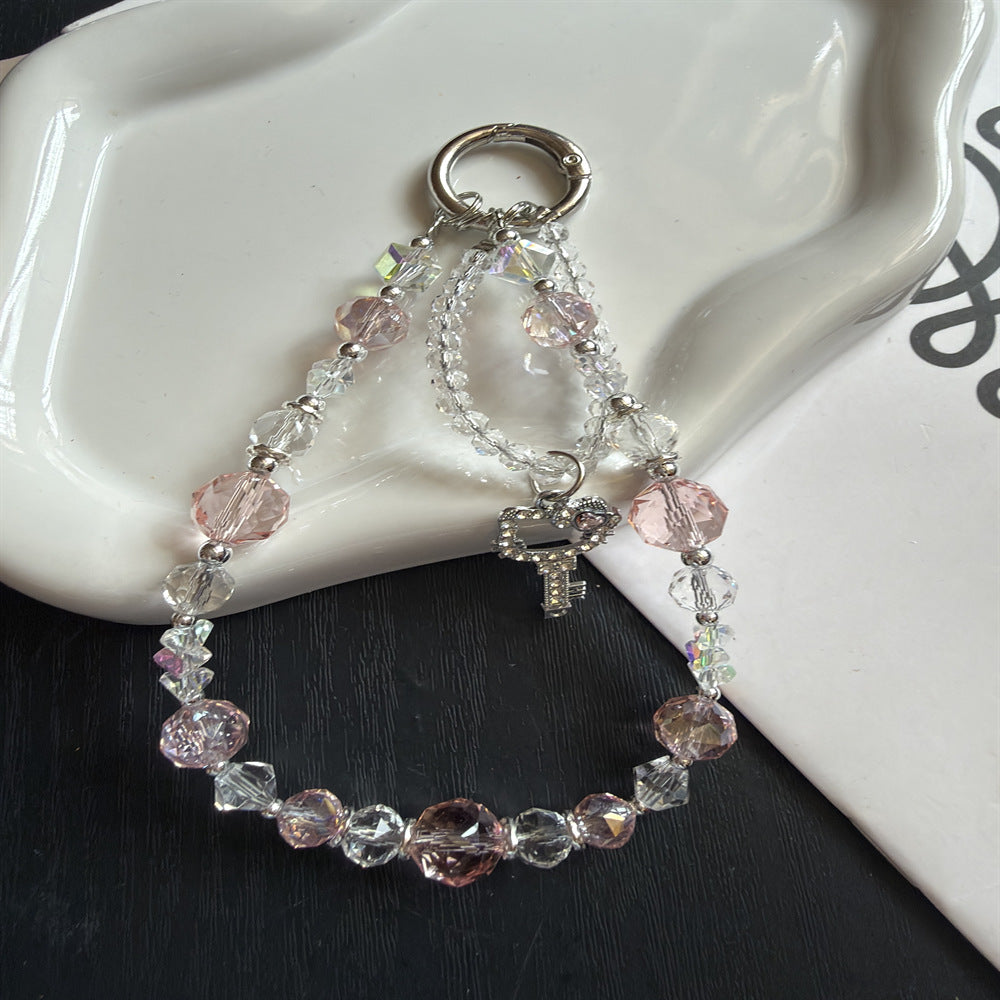 Elegant Crystal Beaded Keychain Kalsten
