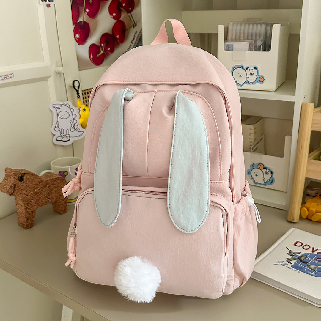 Cute Bunny-Ear School Backpack Kalsten