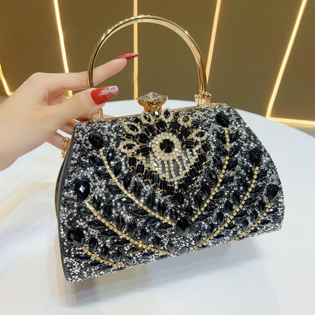 Embellished Decorative Evening Handbag