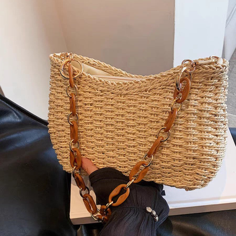 Fashionable Shoulder Bag Made of Braided Material Kalsten