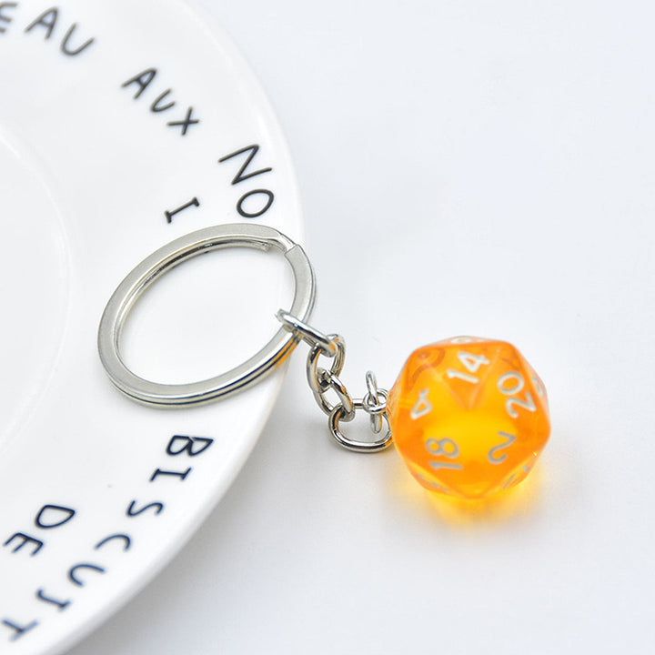 Dice-Themed Keychain Kalsten