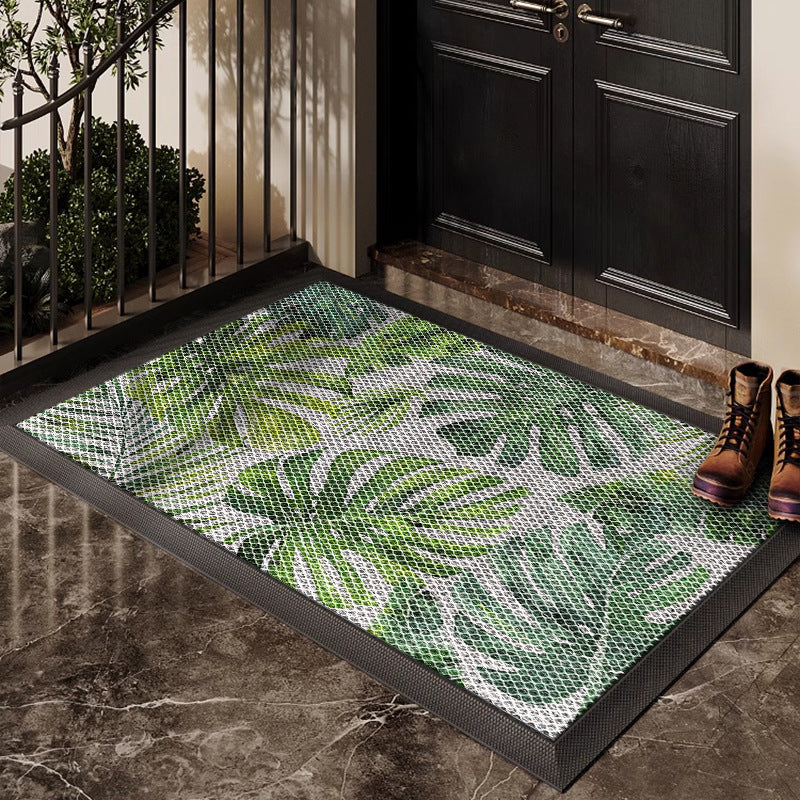 Decorative Stone Pattern Welcome Mat