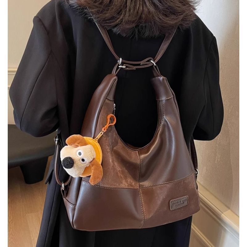 Casual Leather Hobo Bag Kalsten