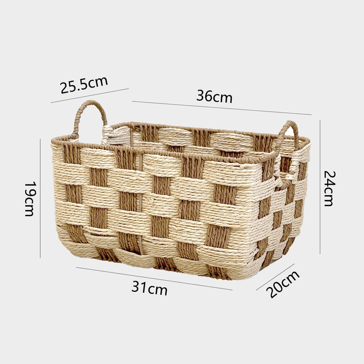 Handwoven storage basket Kalsten