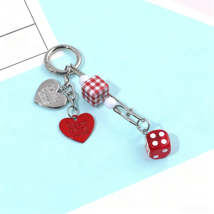 Playful Dice-Inspired Keychain Kalsten