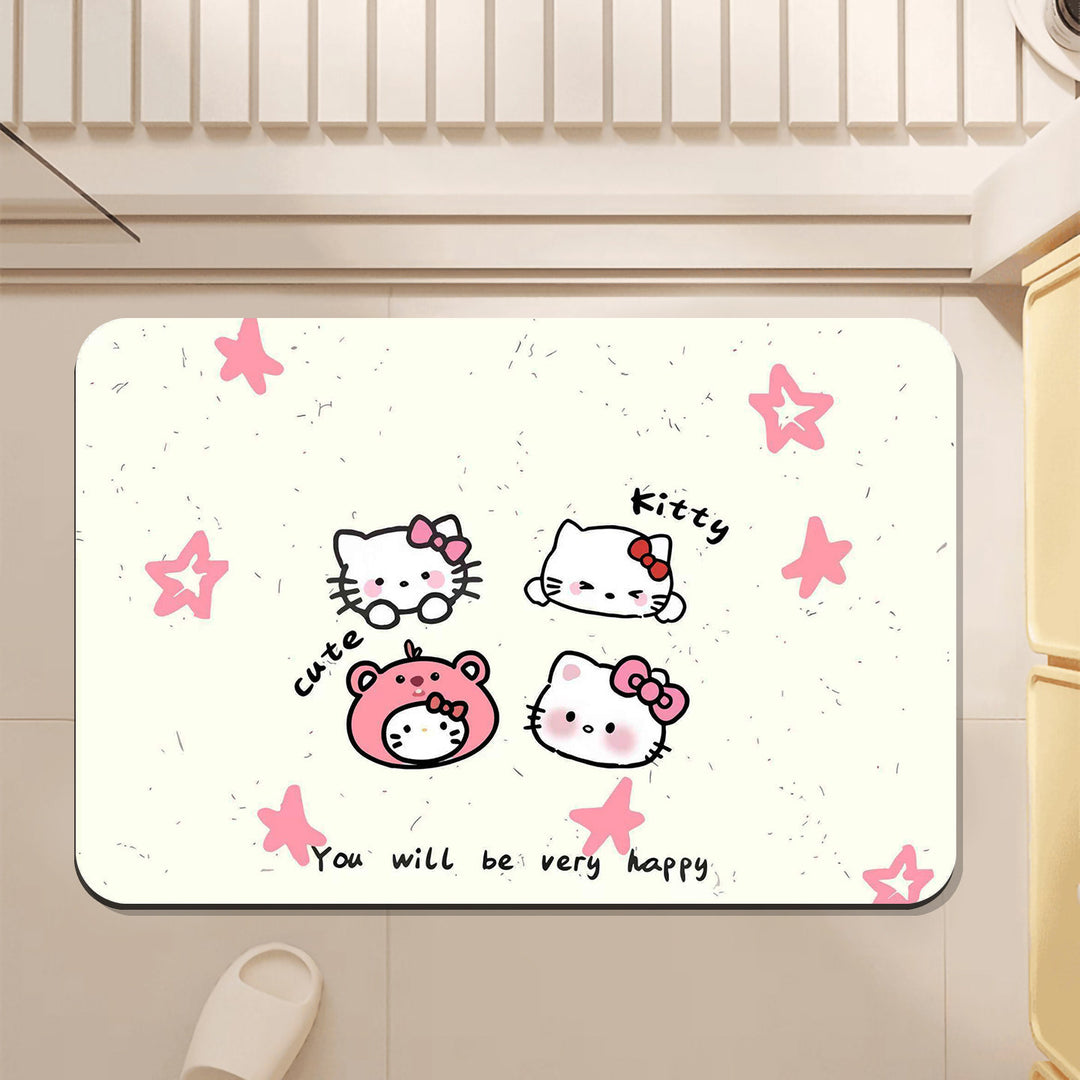 Playful Animal-Themed Area Mat