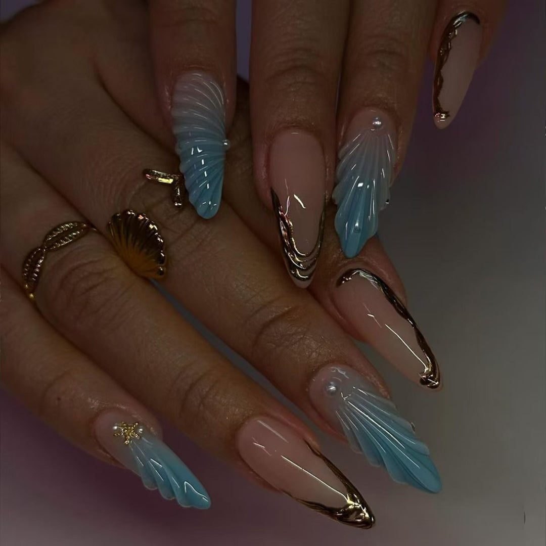Artistic 3D Nail Art Extensions Kalsten