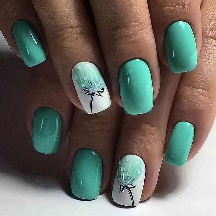 Botanical Nail Art Enhancements Kalsten