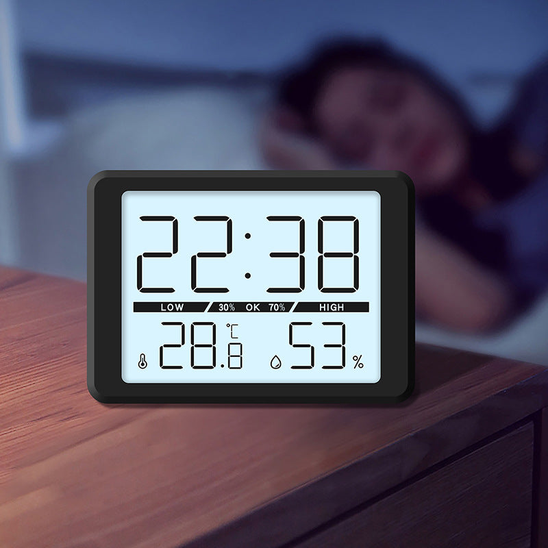 Digital Hygrometer Clock Kalsten