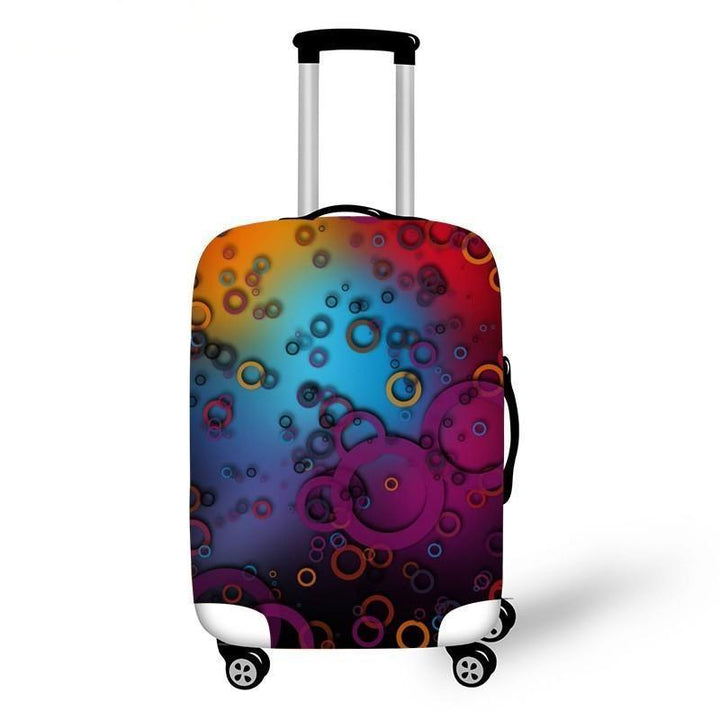 Women's hard shell suitcase with diverse floral design Kalsten