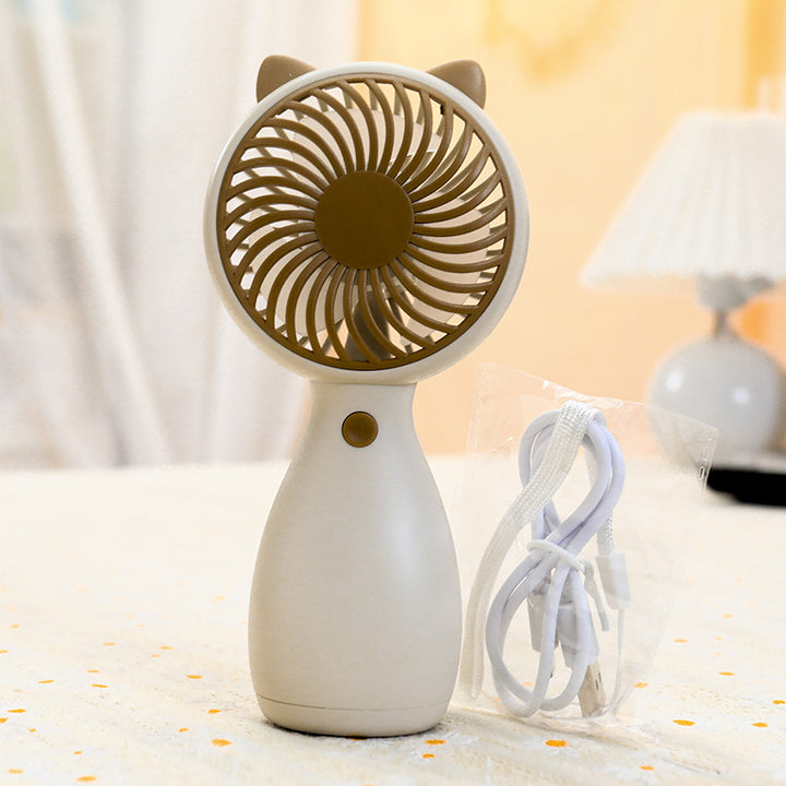 Portable hand fan with cute ears design Kalsten