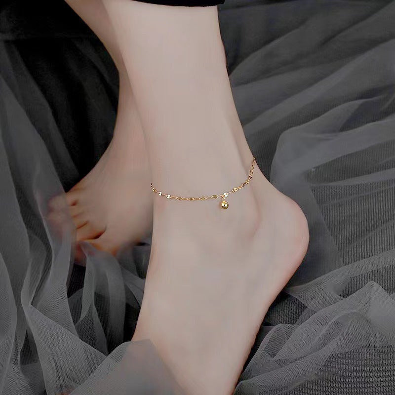 Dainty Hearts Chain Anklet Kalsten