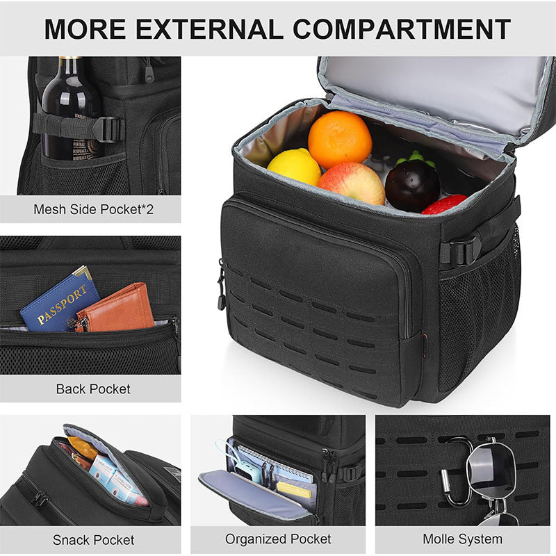 Multifunctional Tactical Backpack with Water Bottle Holder Kalsten