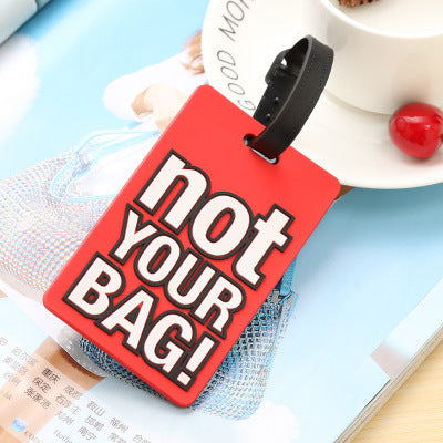 Unisex Luggage Tag with Custom Message Kalsten