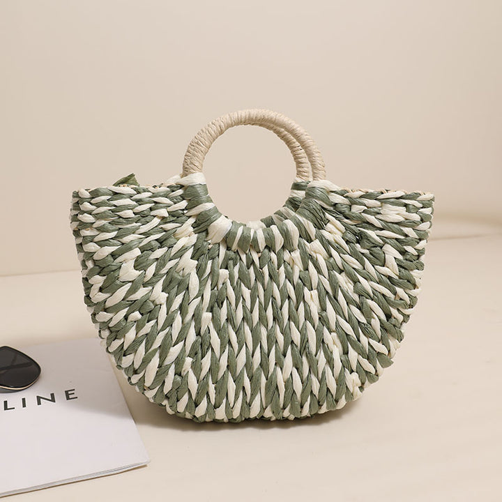 Braided basket bag with unique design Kalsten