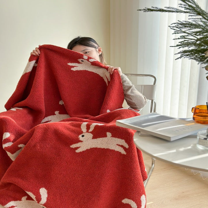 Cozy Decorative Patterned Blanket