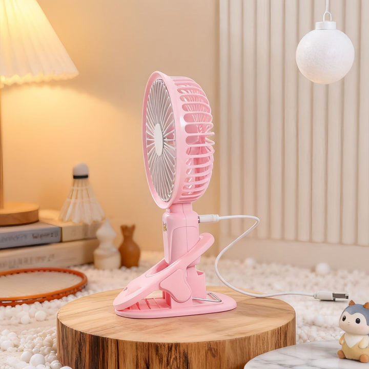Unisex table fan with practical clip Kalsten