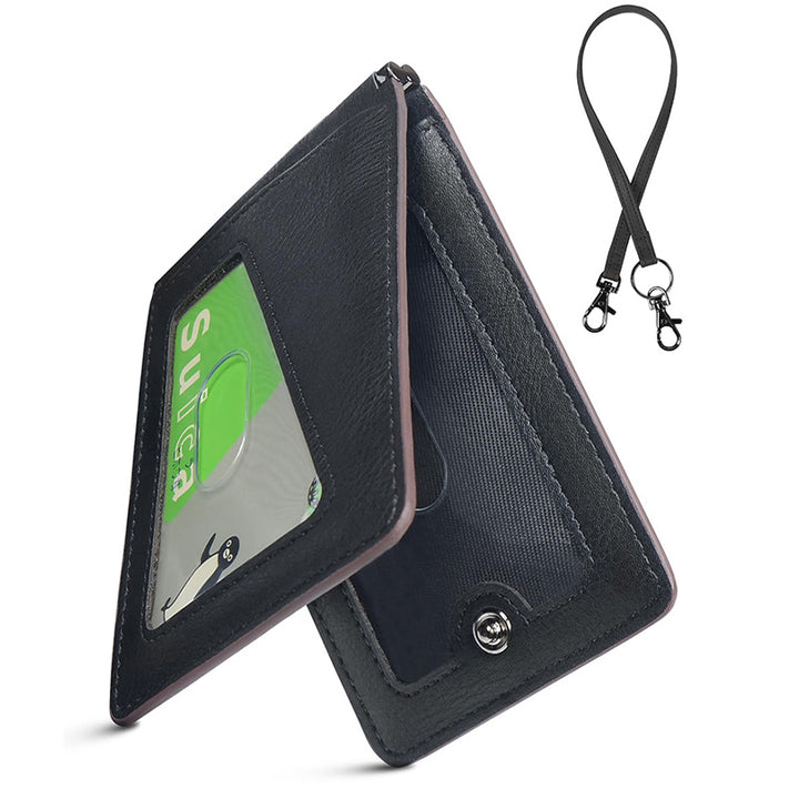 Secure Zippered Leather Cardholder Kalsten