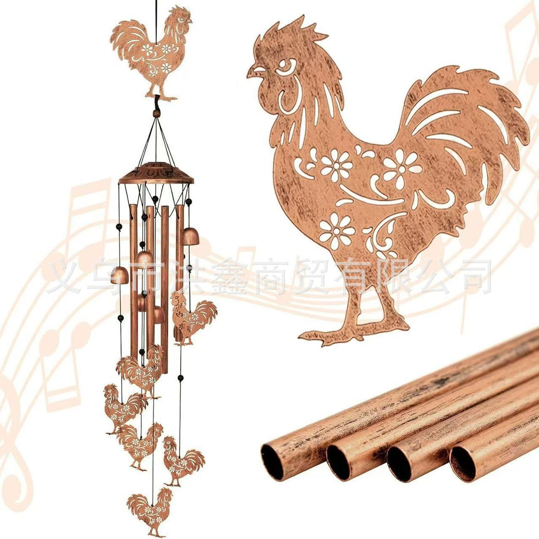 Decorative Wind Chime with Dachshund Design Kalsten