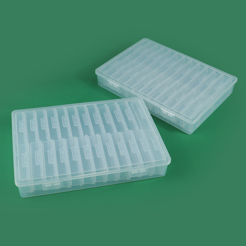 Multi-Division Transparent Craft Storage Box Kalsten