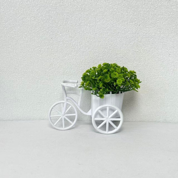 Decorative Bicycle-Shaped Planter for Indoor Home Decor