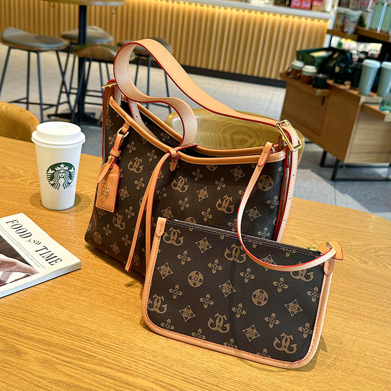 Elegant Multi-Compartment Handbag Set