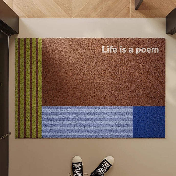 Inspirational Quote Doormat Kalsten