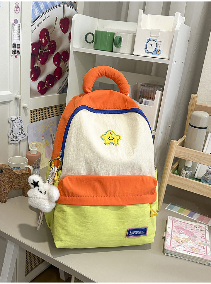 Fun Character Embroidered Backpack Kalsten